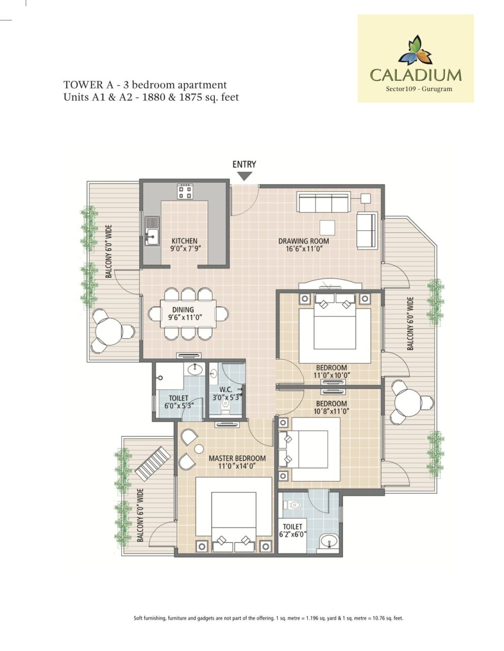 SBTL Caladium Floor Plans
